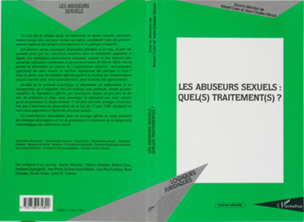 Les abuseurs sexuels : quel(s) traitement(s) ? | Cario, Robert